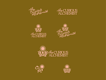 LOGO SUITE FOR THE CURIOUS ALCHEMIST