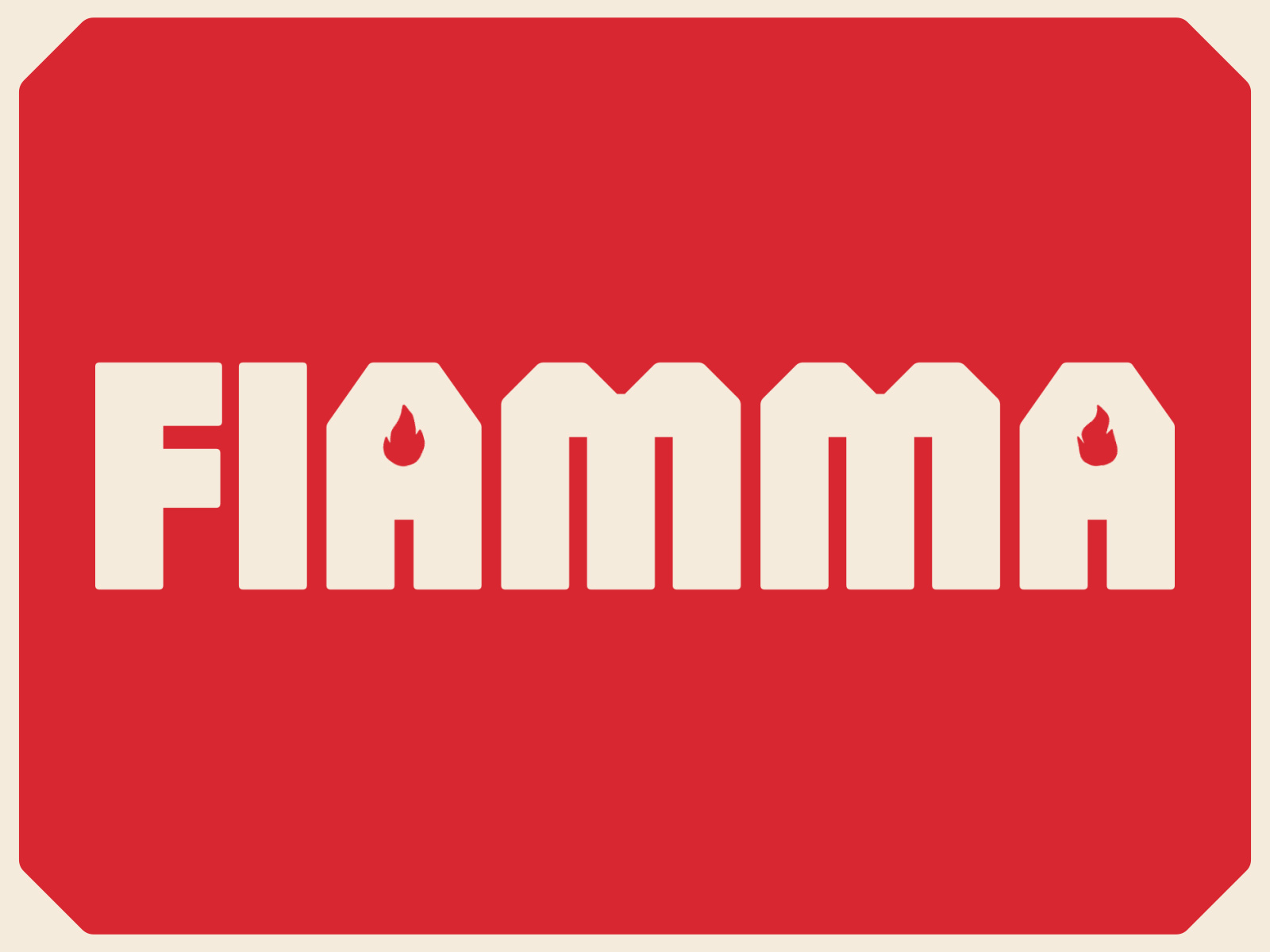Fiamma Visual Identity animation brand identity branding design flame food graphic design identity logo logos motion graphics packaging pizza pizzeria red restaurant typography visual identity wordmark