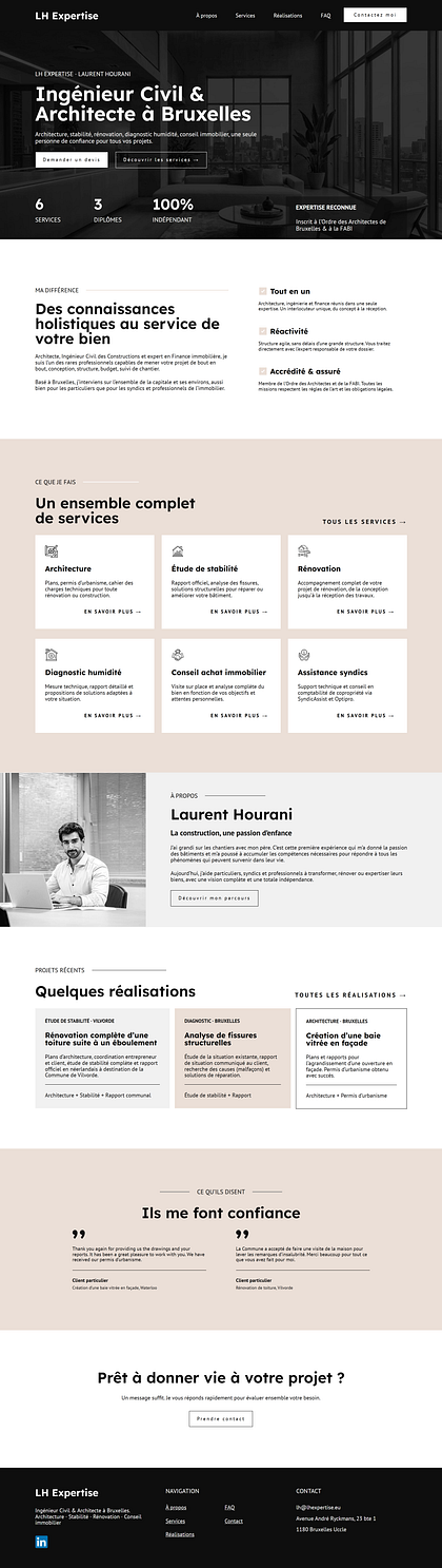 Maquette | LH Expertise