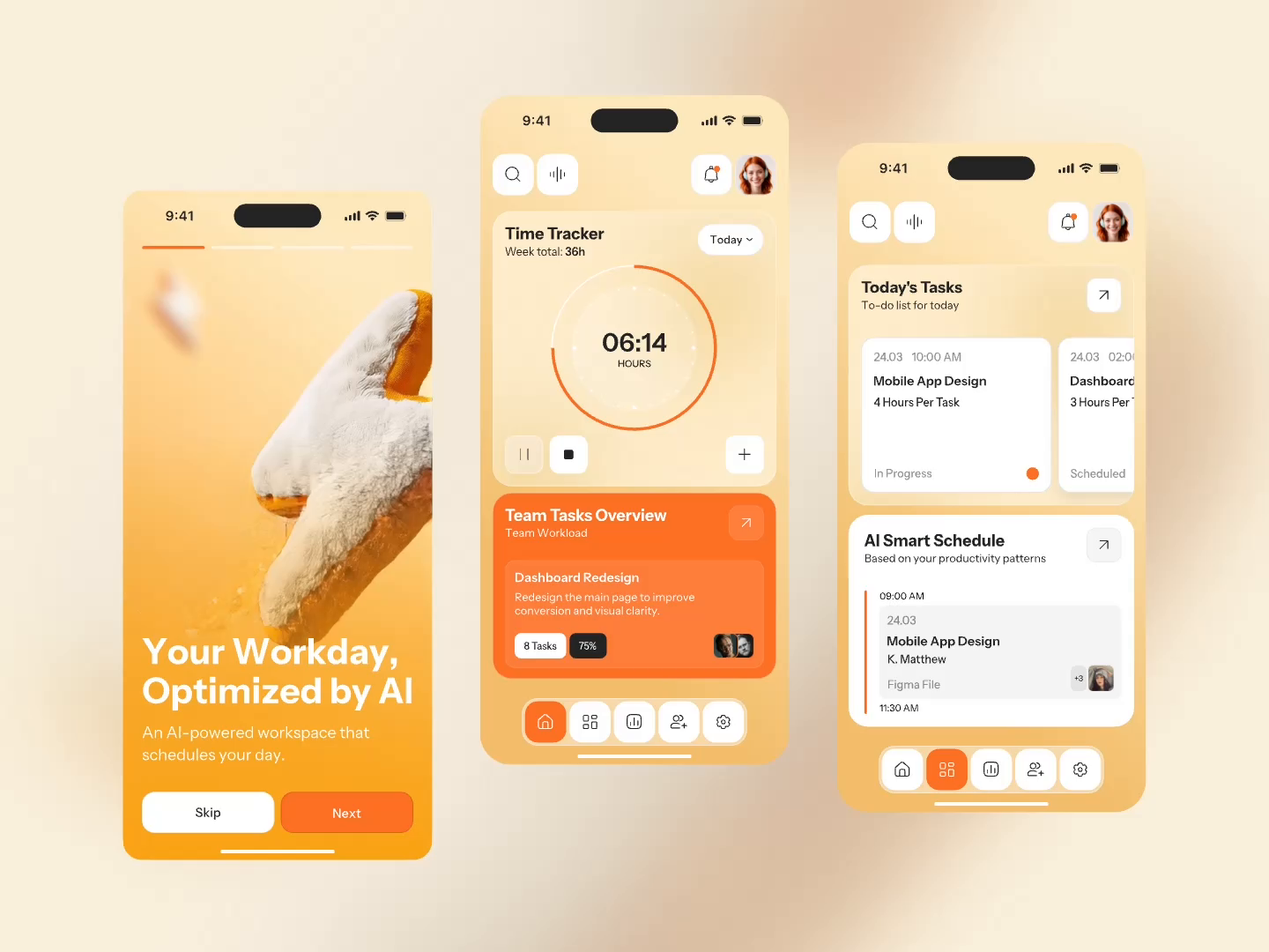 Productivity Mobile App — ORDI Focus Time