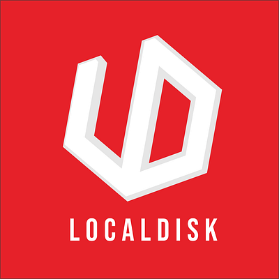Simple Logo with Letter LD branding design graphic design illustration logo