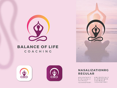 yoga logo | Minimal Logo | Branding 2d brand identity branding creative design health icon logo logo mark logodesign logomark mindful mindfulness modern logo nature wellness yoga yoga logo