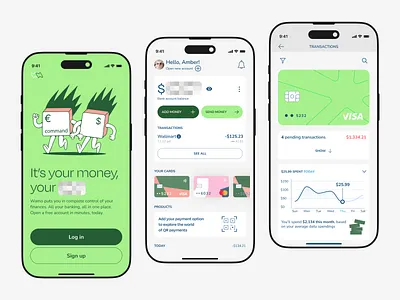 Mobile Banking - App Concept analytics app bank banking card concept creative design finance fintech inspiration interface ios mobile money saas startup statistics ui ux
