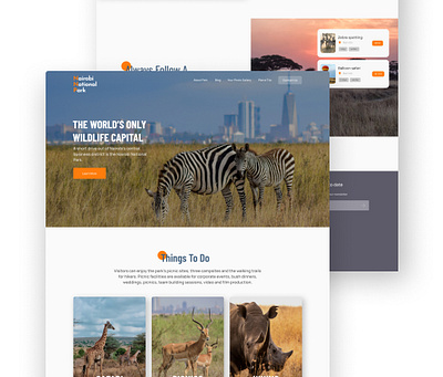 National park website design conceptual design design figma home page interactive design landing page responsive design web design web development webflow website