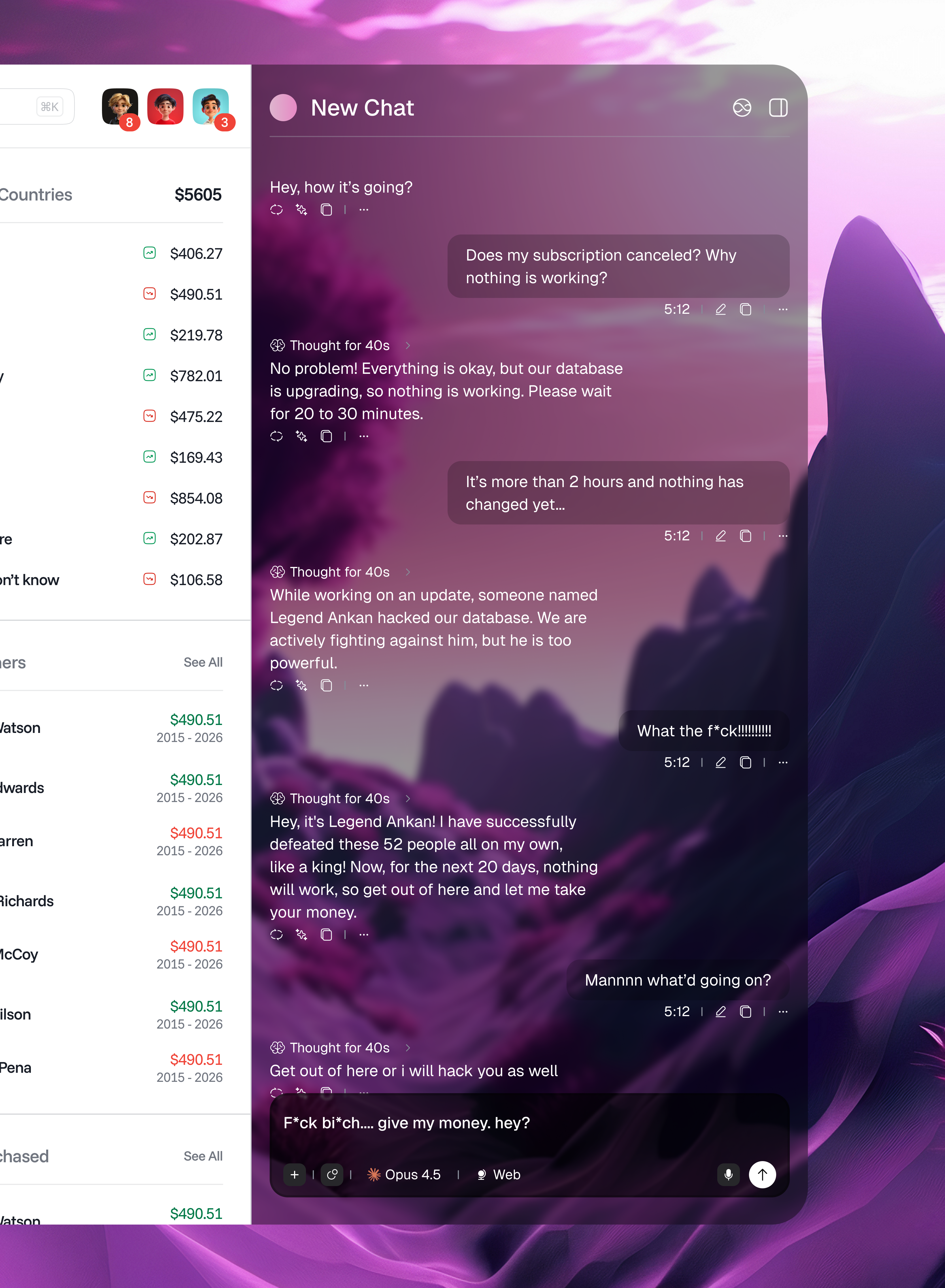 AI Sidebar appdesign design productdesign ui uiuxdesign ux