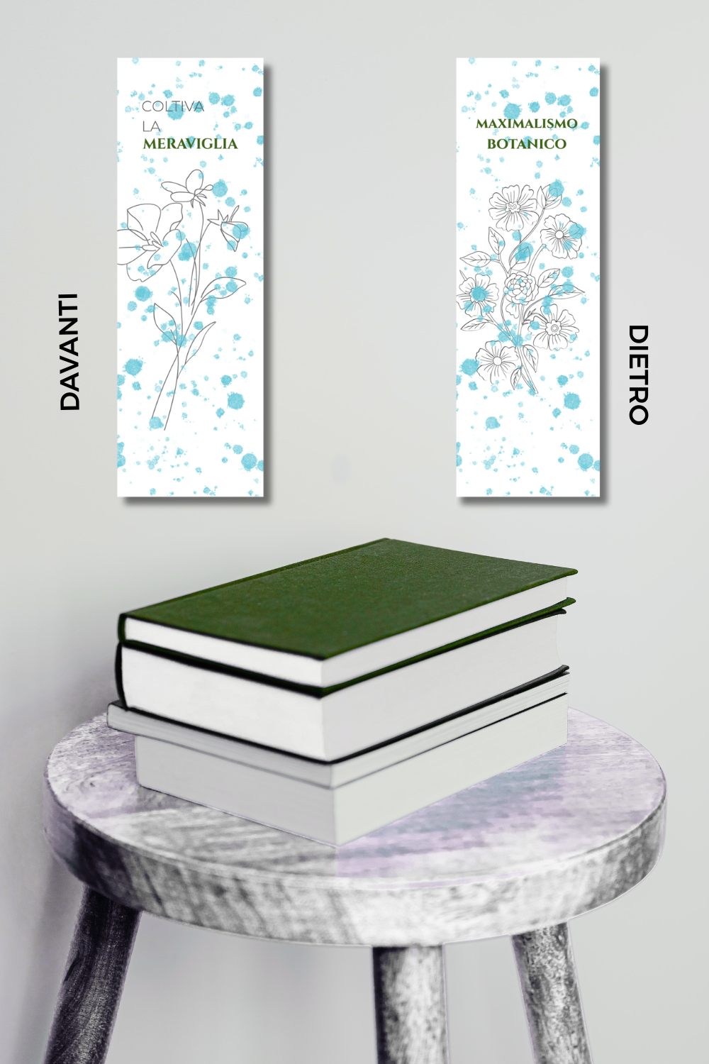 Botanical Bookmarks Concept