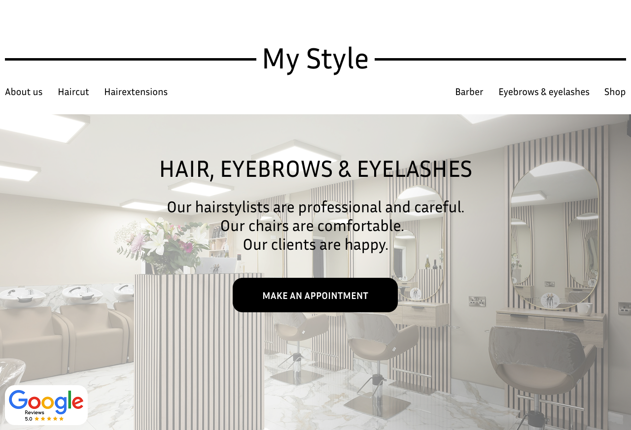 Website design for Haircut salon