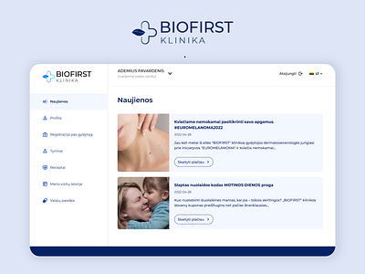 System design for Biofirst Clinic graphic design platform platform design system system design ui ui design uiux user experience user interface ux ux design