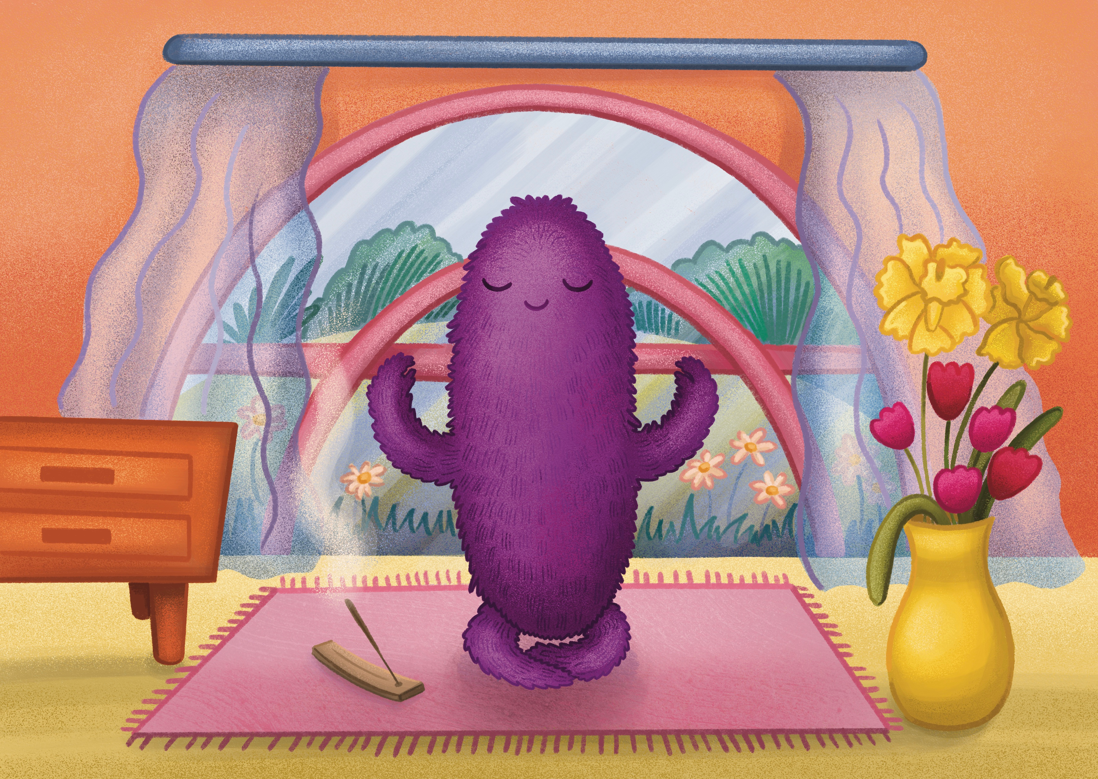 Illustrations for the 2025 calendar
