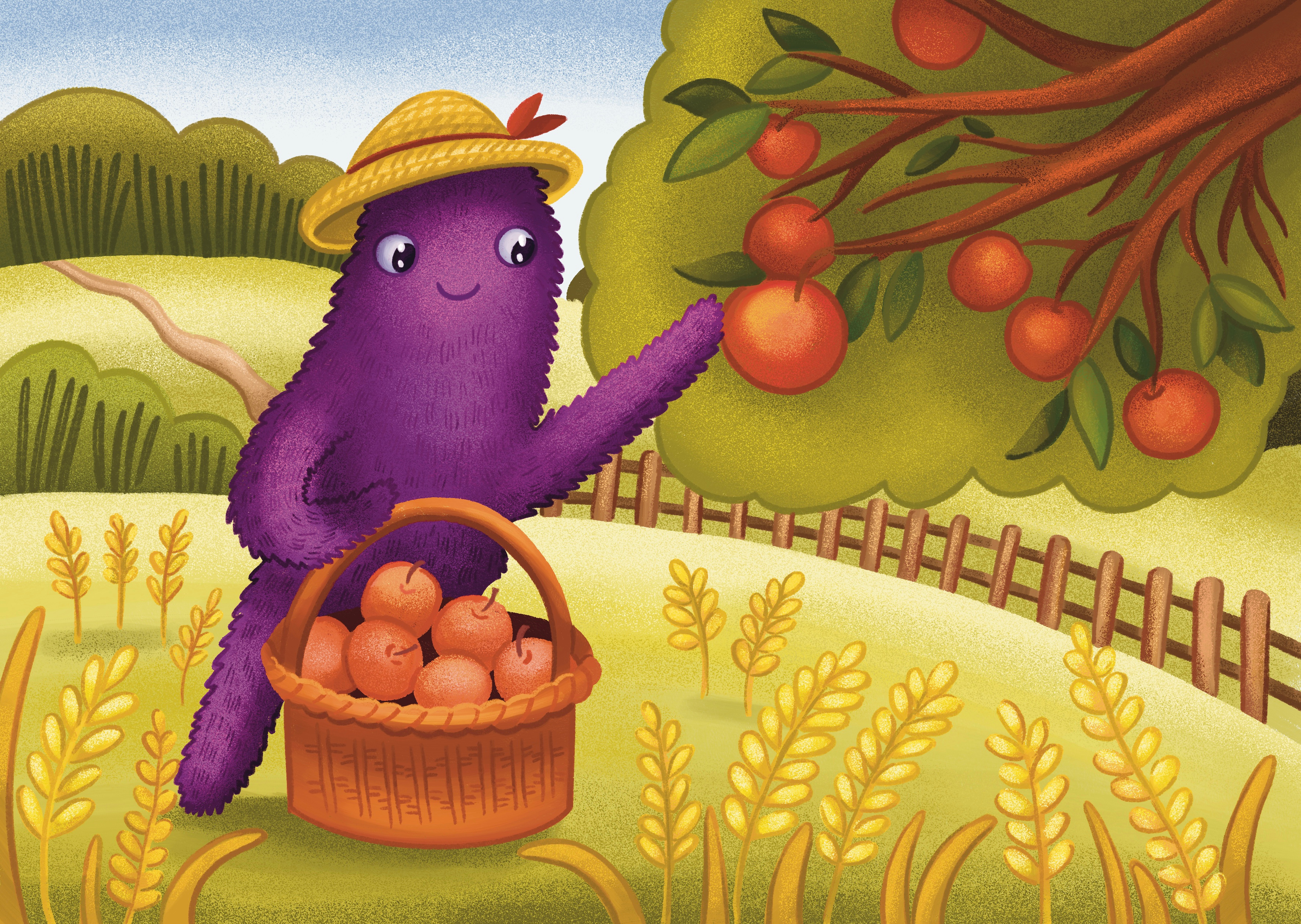 Illustrations for the 2025 calendar