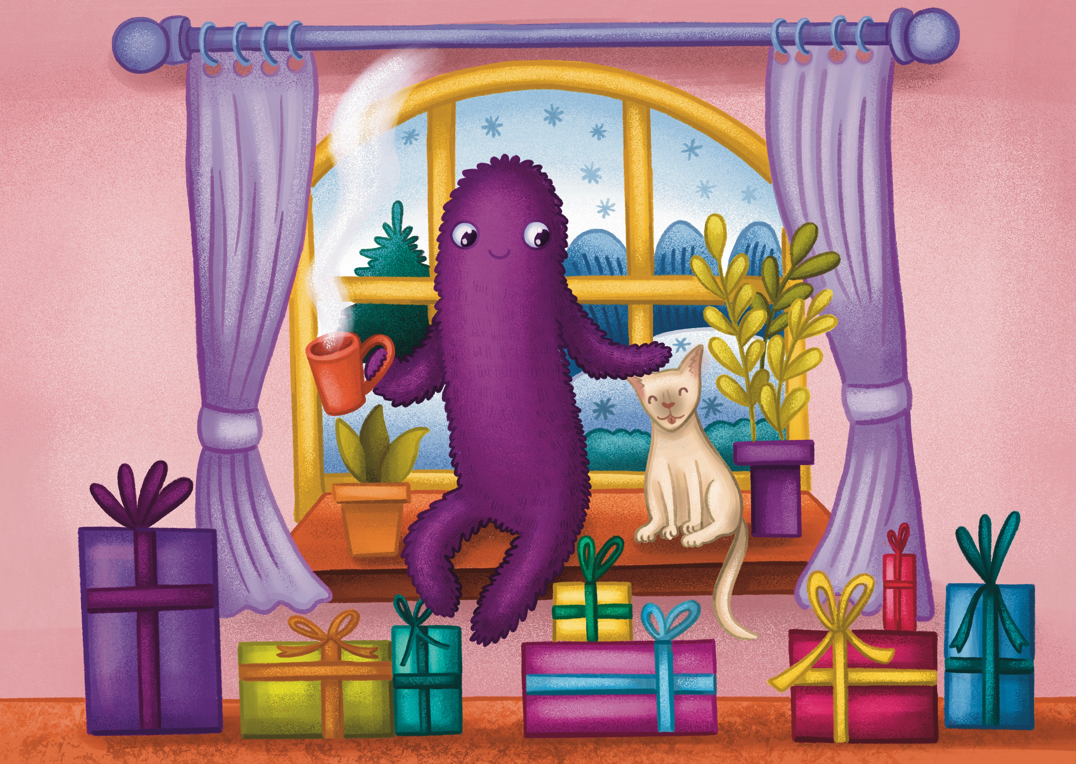Illustrations for the 2025 calendar