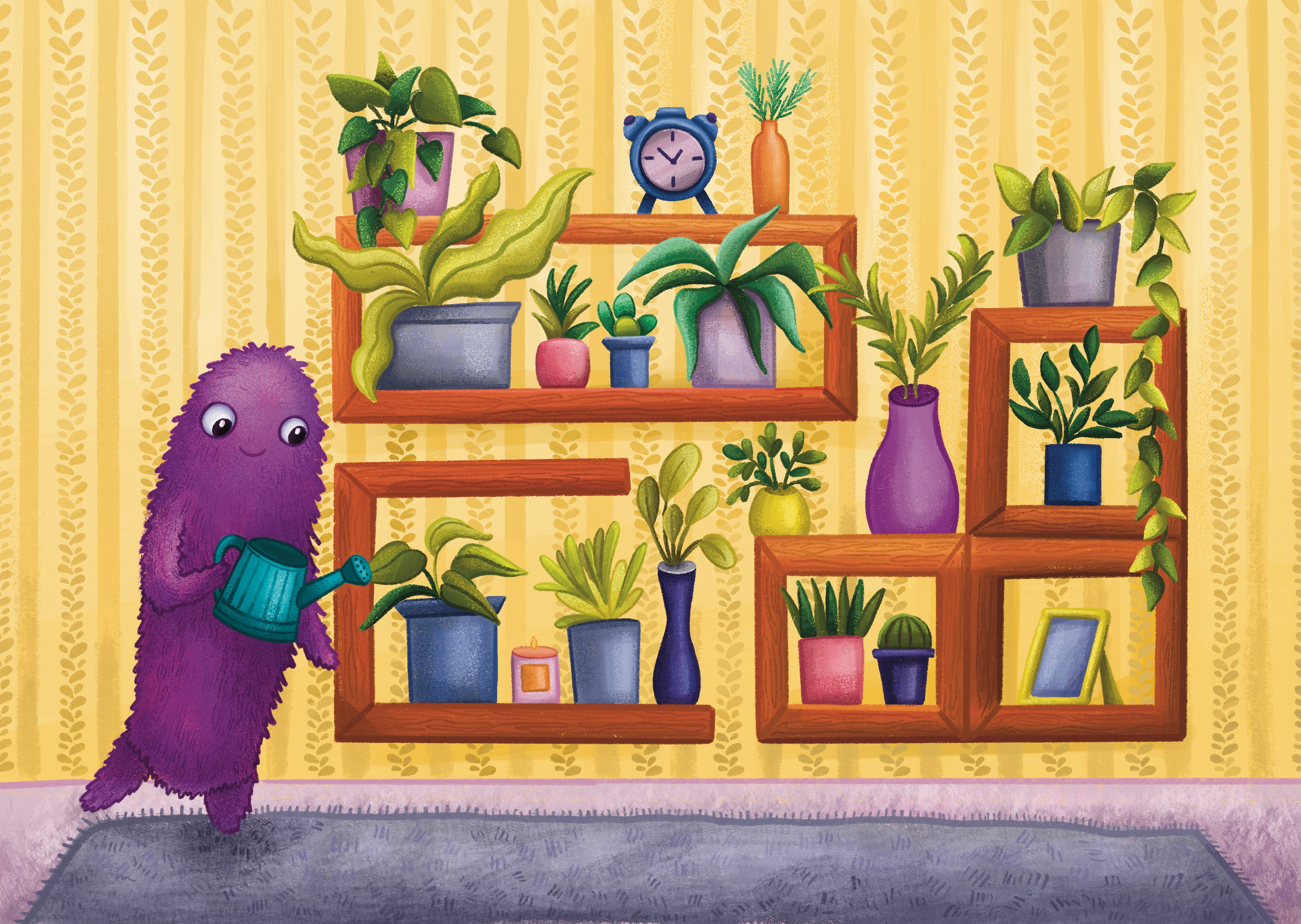 Illustrations for the 2025 calendar