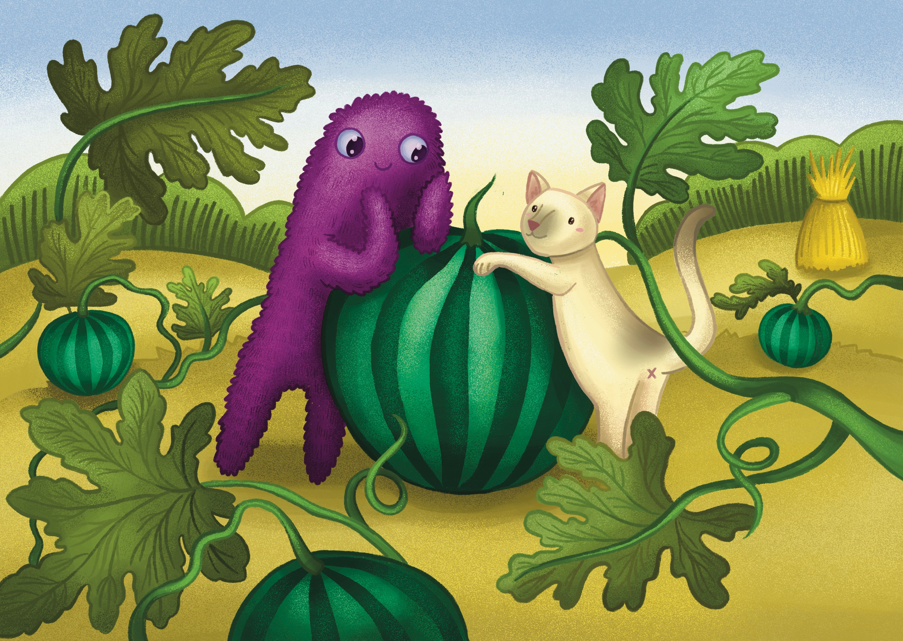 Illustrations for the 2025 calendar