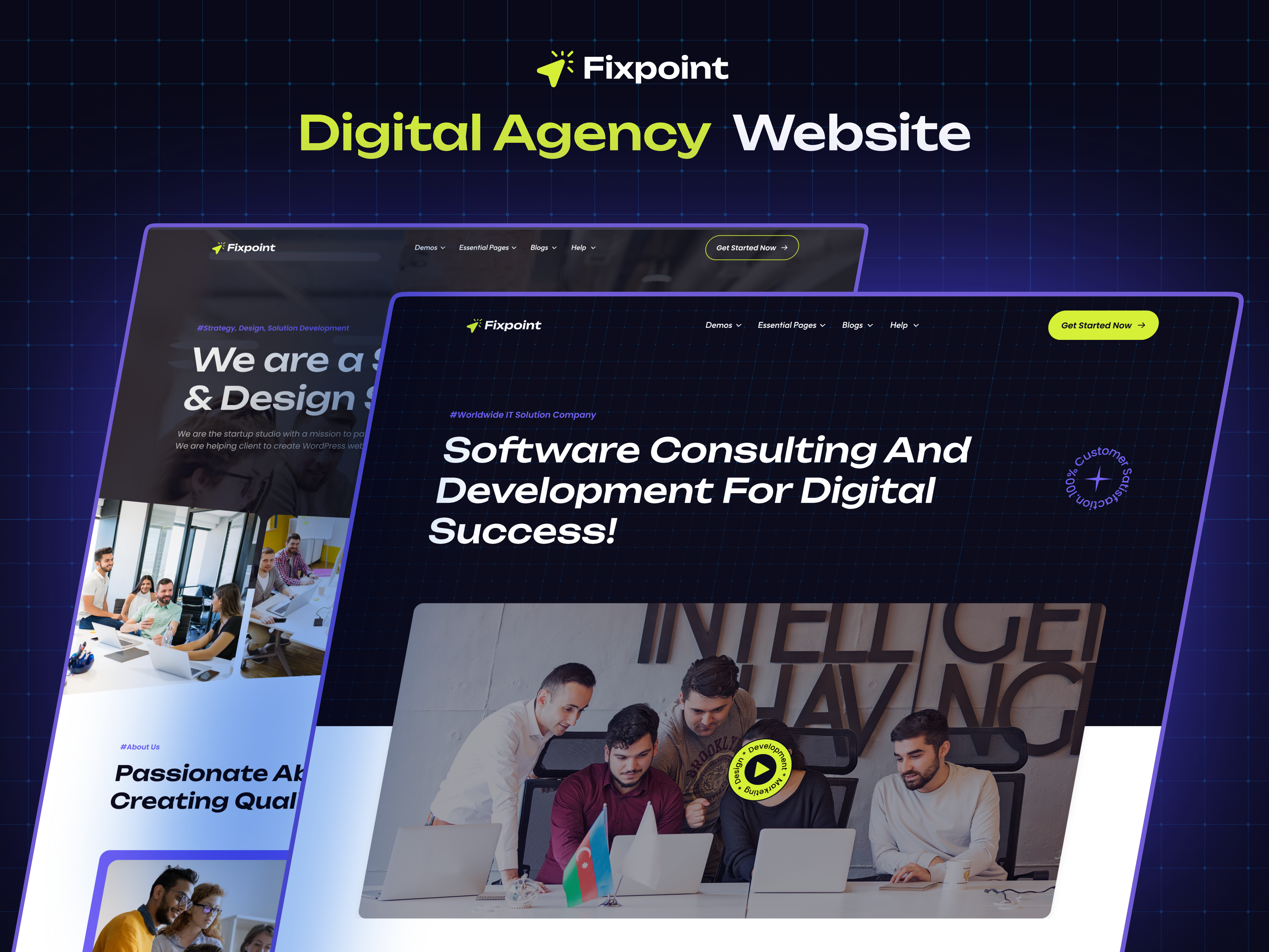 Digital Agency Website agency website branding business website creative agency digital agency figma design framer website landing page minimal design modern website portfolio website responsive design saas design startup website ui design ux design web design web ui webflow website design