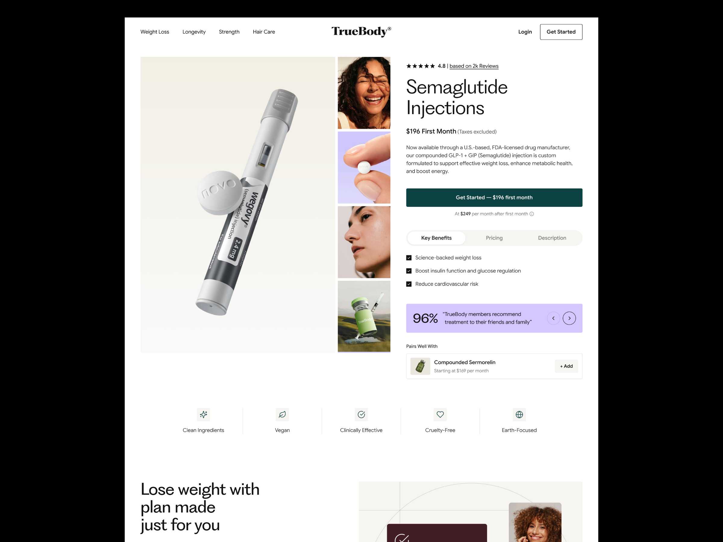 Product Detail - Telehealth Website