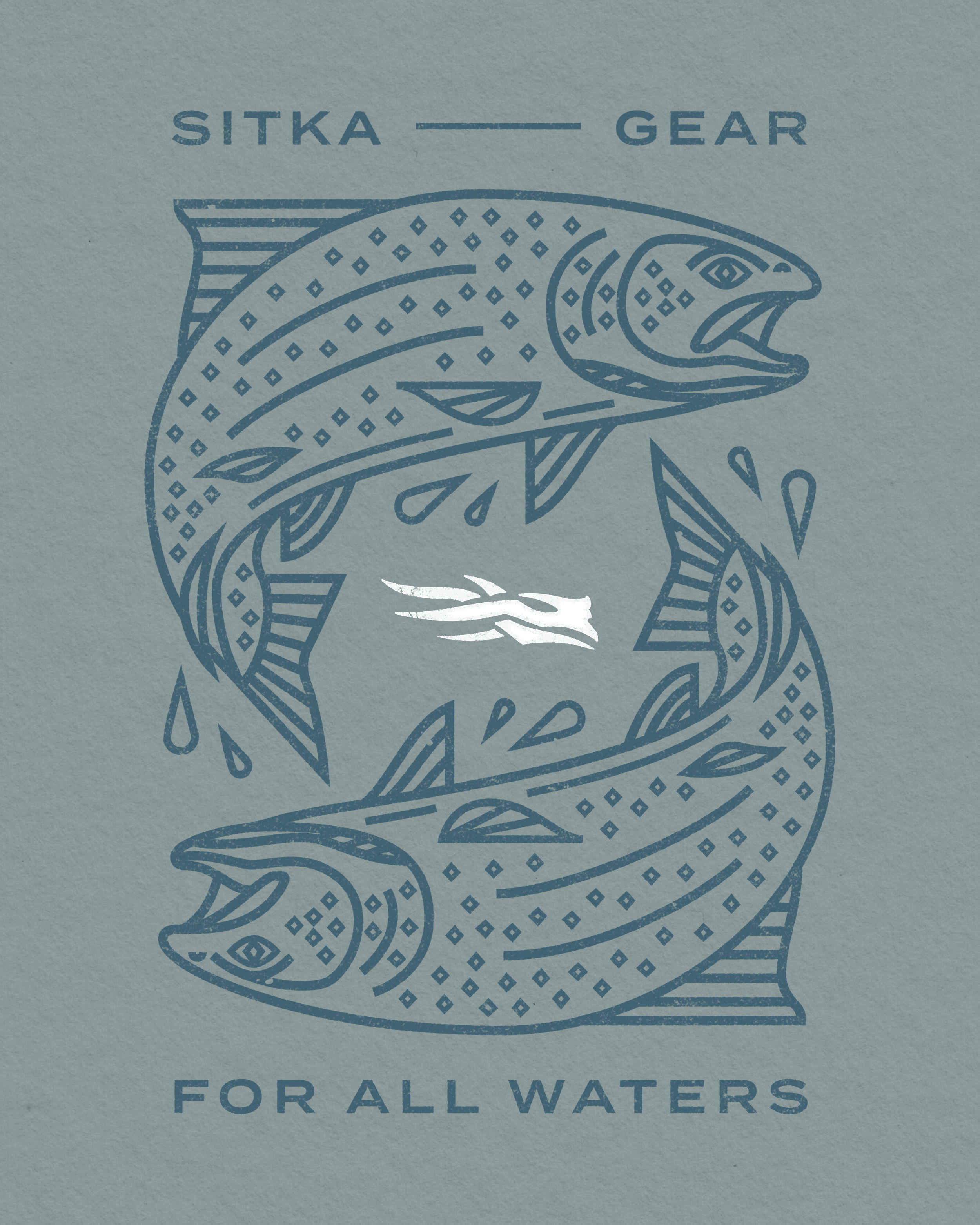 Sitka Gear — Fishing Debut apparel bozeman design fish fishing fly fishing geometric graphic design hunt hunting illustration merch motion graphics sitka