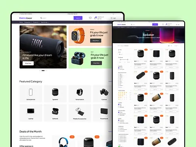 Modern Ecommerce Theme 2.0 ecommerce graphic design ui uiux user experience ux webdesign