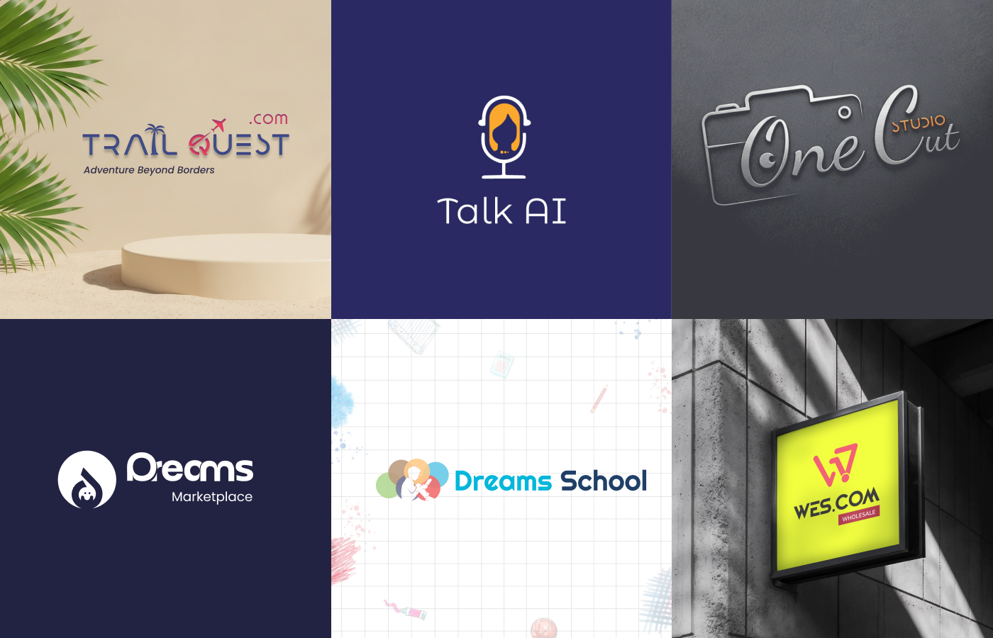 Multi-Service Logo Collection | Brand Identity Showcase ai logo brand identity brand showcase branding business logo creative logo ecommerce logo freelance designer graphic design logo collection logo design logo inspiration minimalist logo modern logo photography logo school logo travel logo typography logo ui ux designer visual identity