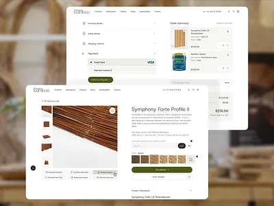 House of Bamboo Shop Design — E-commerce branding design development ecommerce graphic design logo shop ui ux uxui webshop website