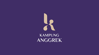 KAMPUNG ANGGREK - LOGO MOTION branding design graphic design illustration logo typography visual identity