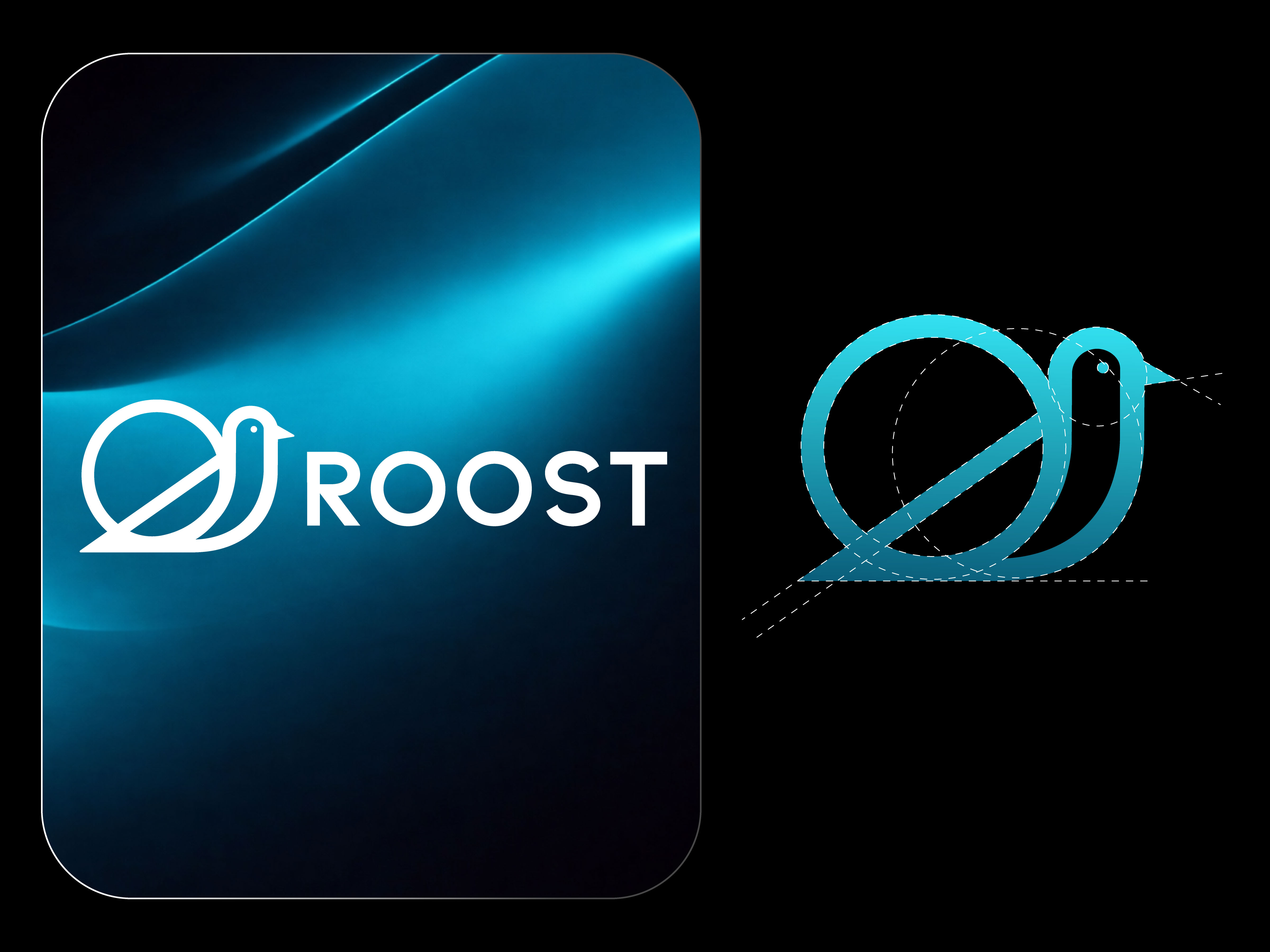 Roost: Logo & Brand Identity brand brand identity brand kit branding branding kit corporate branding design graphic design graphic designer icon logo logo design minimal monogram typography vector