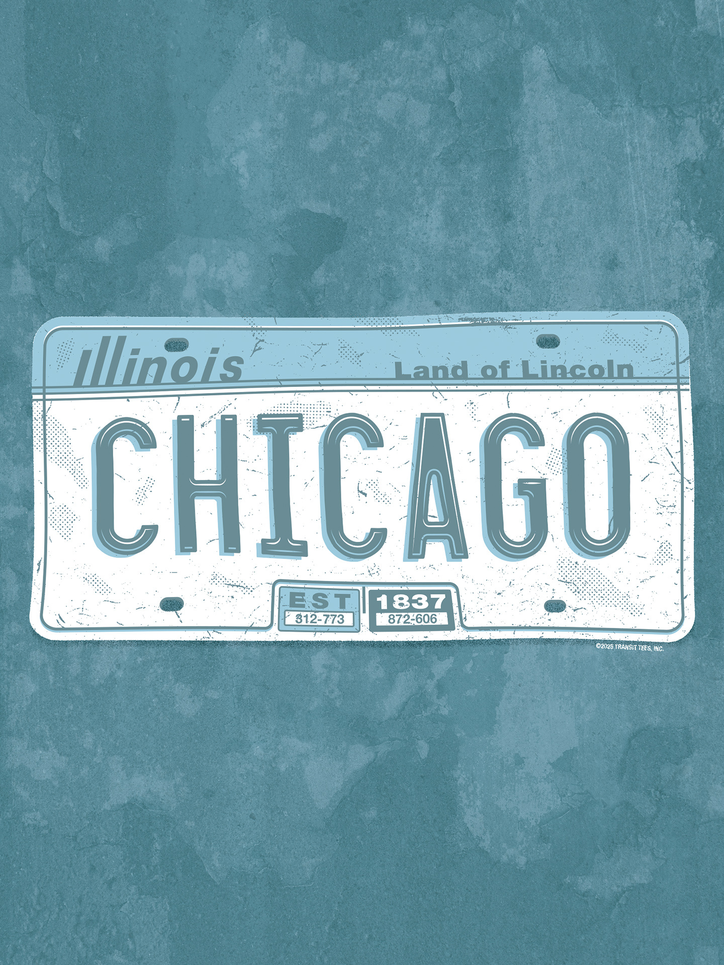 Illinois License Plate