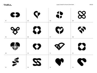 Recent Work for a Client behance branding branding and identity design dribbble graphic design heart icon identity letter mark letter s linkedin logo logo design logo grid logo mark modern s symbol visual identity