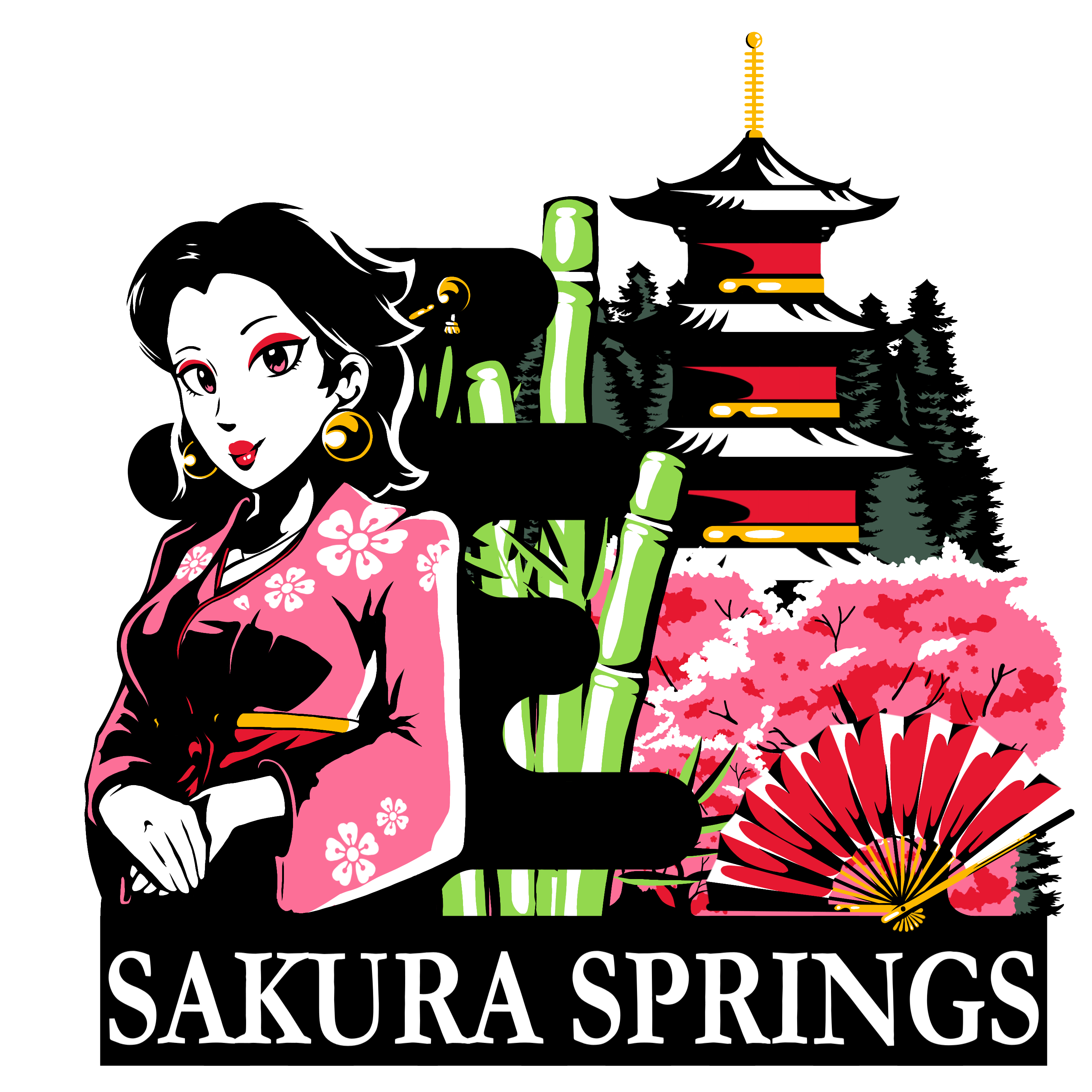 Identity Design Final: Sakura Springs Branding