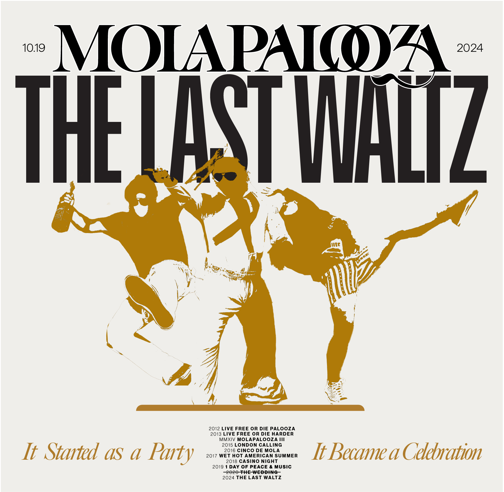 Molapalooza art direction graphic design illustration