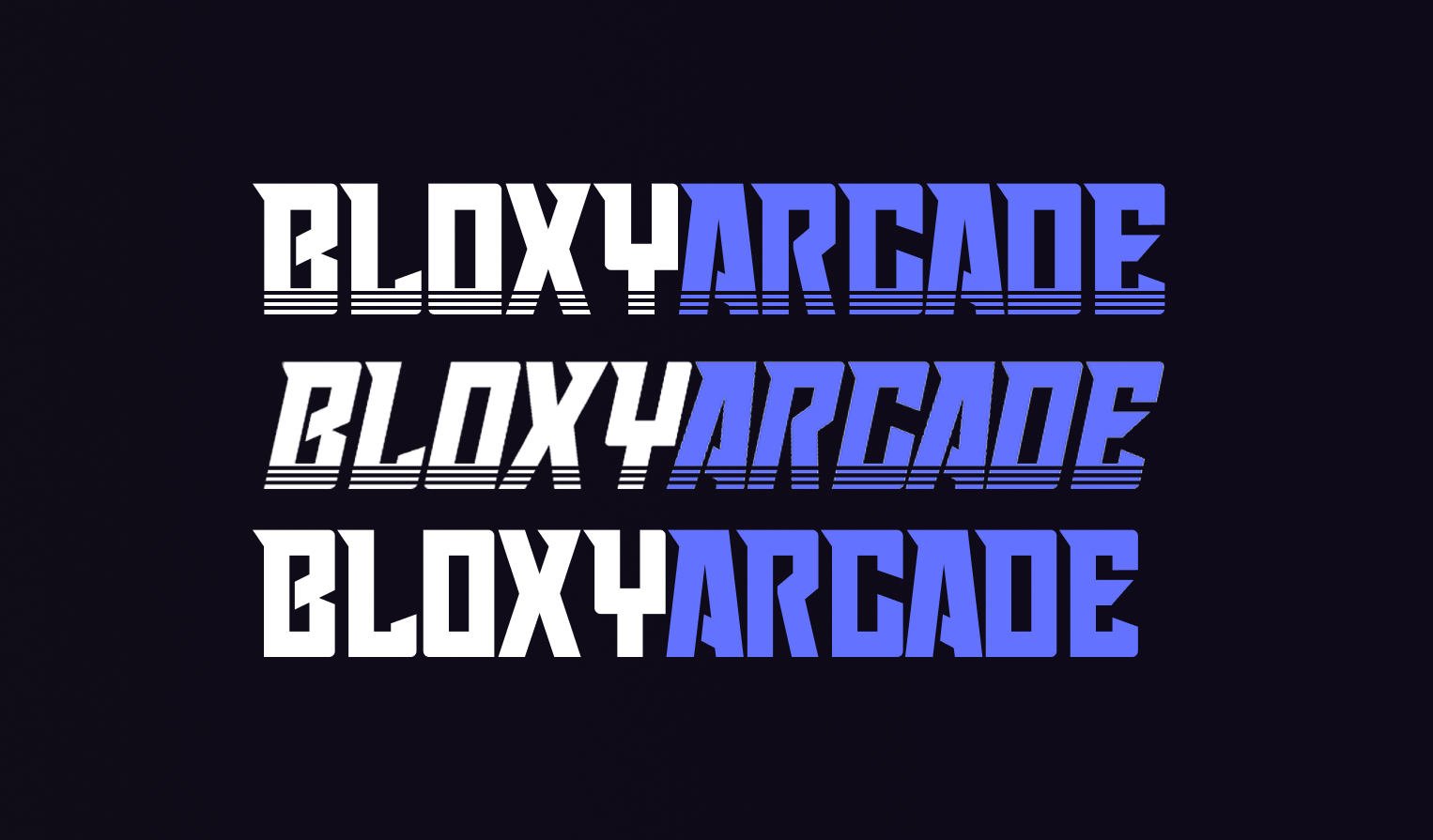 Bloxyarcade Logo Vector