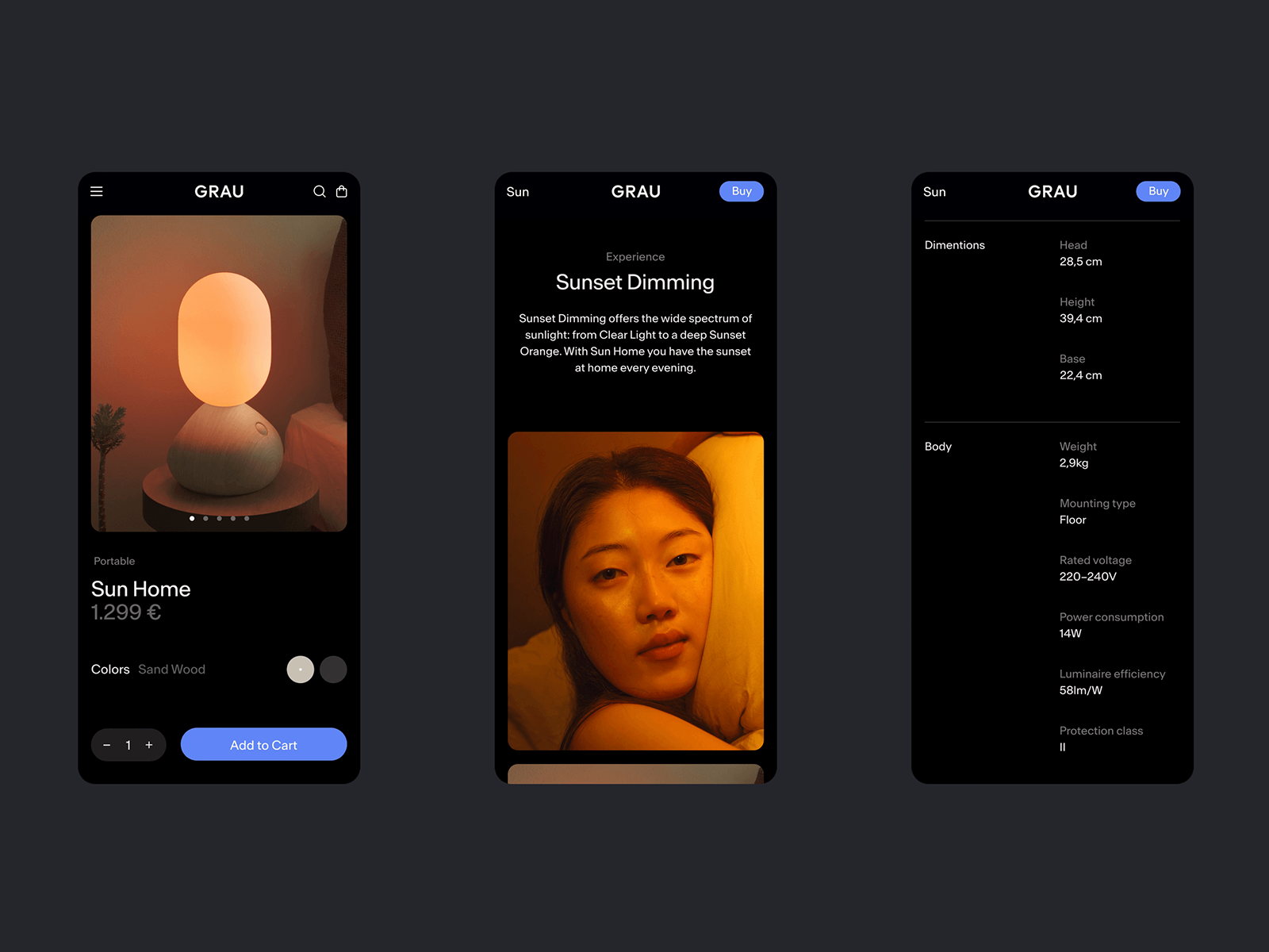 GRAU - Smart Light Control App