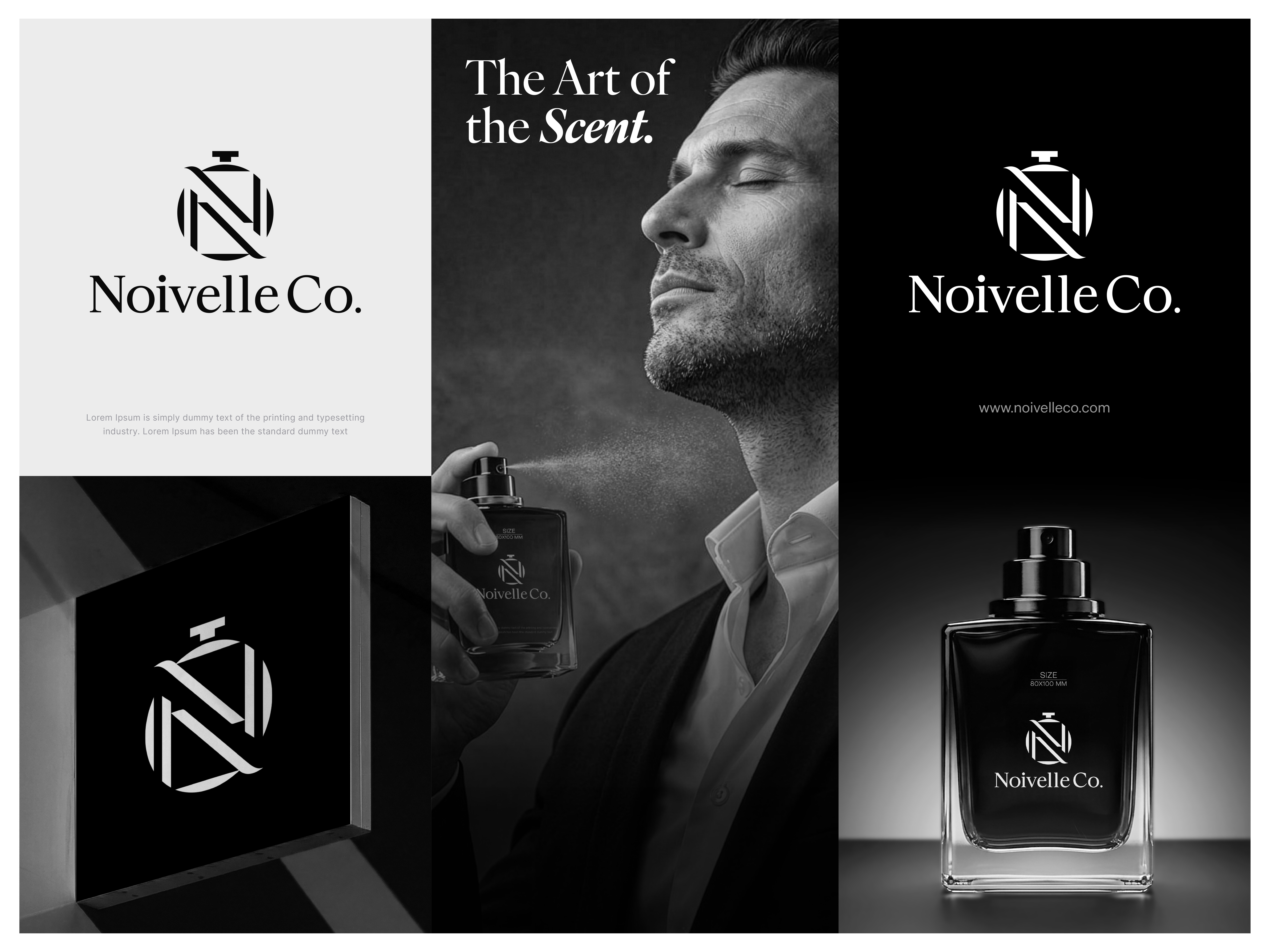 Luxury Perfume logo, Abstract N Logo, Monogram N, Fragrance Logo abstractlogo bold brand design branding fragrance fragrancebranding geometriclogo graphic design highendbranding identity lettern logo logo design logomark luxury minimal modern perfume logo scent logo symbol