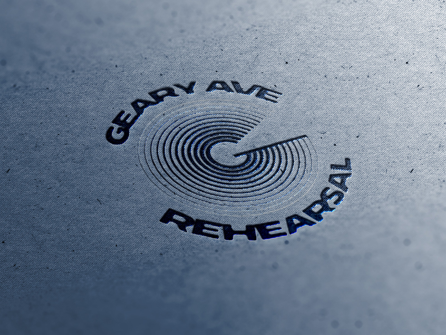 Branding | Geary Ave Rehearsal branding graphic design logo
