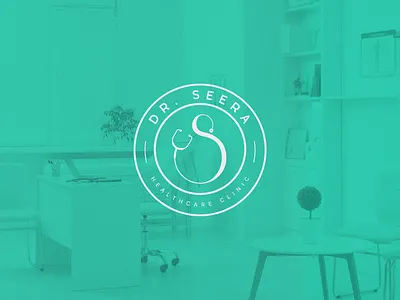 Custom Healthcare Logo Design | Dr. Seera Healthcare Clinic badge logo brand identity circular logo clinic branding doctor logo emblem design health brand healthcare branding lettermark logo design logo design process medical identity medical logo minimal logo modern logo monogram logo professional logo scalable logo stethoscope logo trustworthy branding