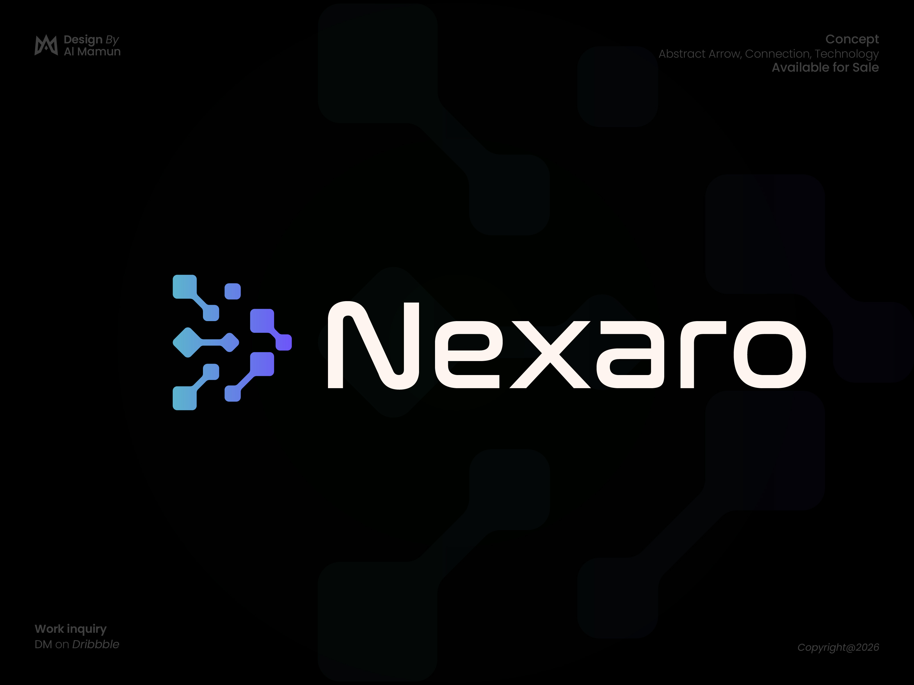 Nexaro — Arrow & Circuit Tech Logo | Futuristic Network Branding abstractlogo arrowlogo branding circuitlogo connectionlogo corporatelogo digitalbranding fintechlogo futuristlogo geometriclogo innovationlogo logodesign minimallogo modernlogo networklogo nexaro saasbranding startupbranding techbranding techlogo