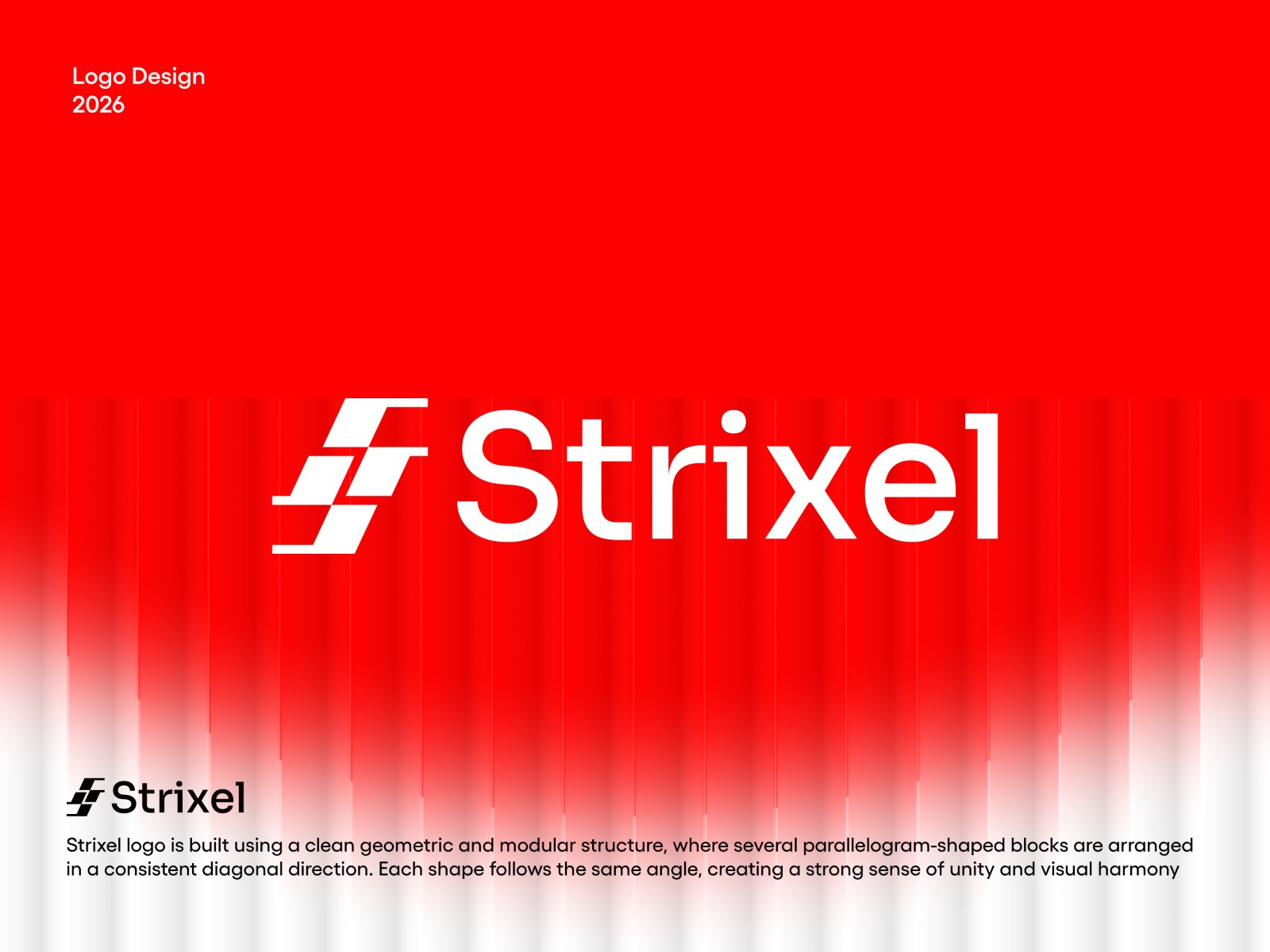 Unused Geometric Tech Logo - Strixe