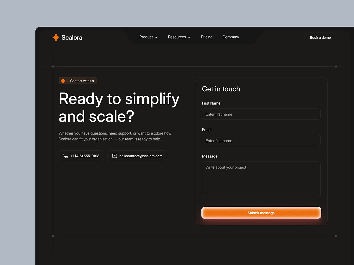 Scalora: AI Platform Motion Design Image 3