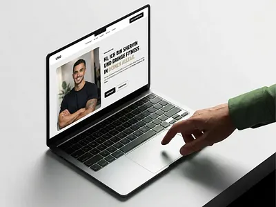 Gym Coach Landing Page (UI/UX Design) branding canva coach branding elementor website figma graphic design gym coach gym landing page gym landing page design gym website design landing page design online presence ui design web desgin web design website website desgin website development wordpress wordpress website