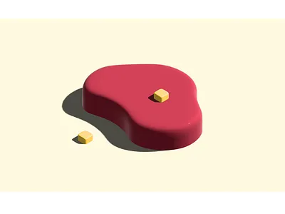 3D Cake 3d design graphic design illustration illustrator