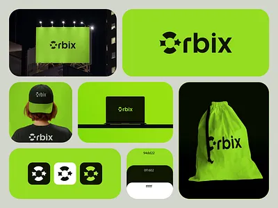 Orbix — Modern Brand Identity & Visual System appicon branding brandsystem graphicdesign identitydesign logo minimalist modernlogo neongreen orbix techlogo visualidentity