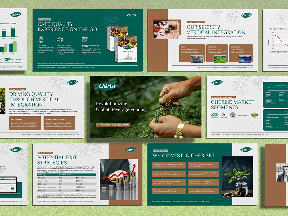 Cherise | Investor Presentation Design