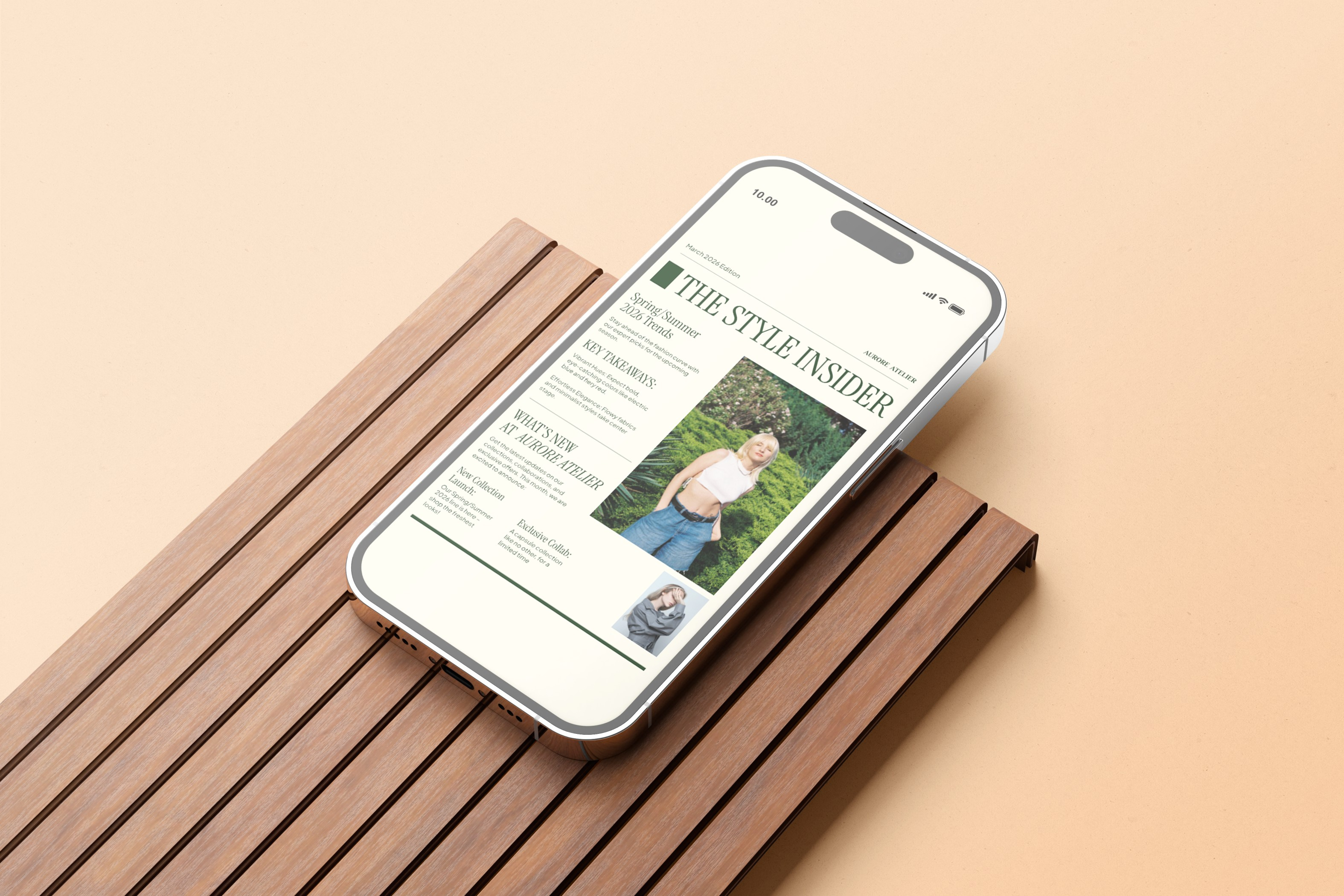 The Style Insider | Exclusive Newsletter Design