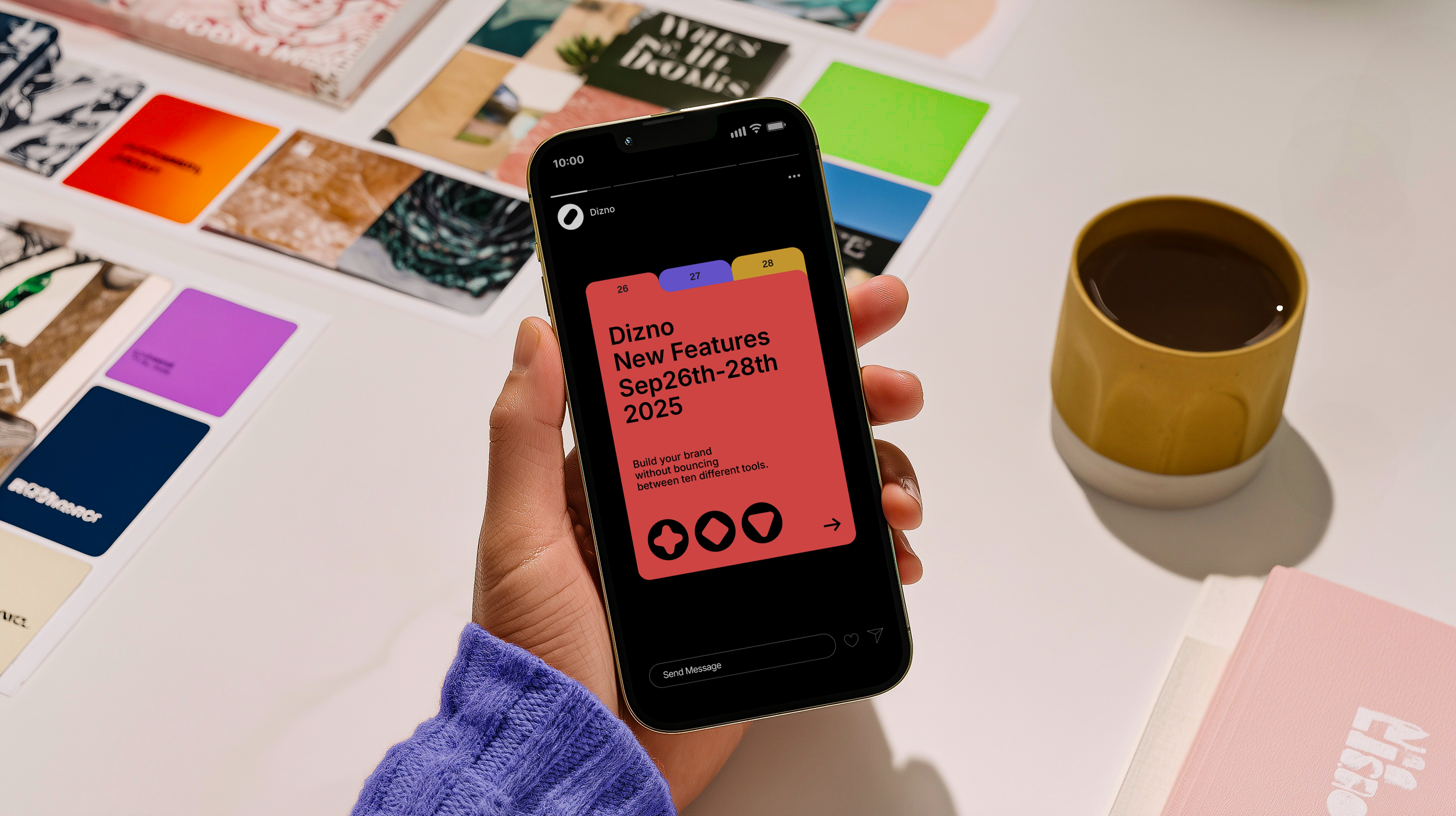 Brand Visibility in Social | Dizno app design branding design graphic design illustration logo mobile app design soc ui