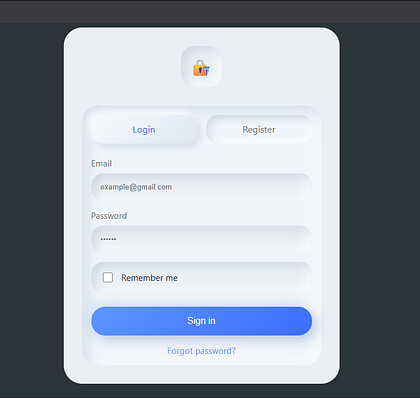 Neumorphism UI/UX Designs