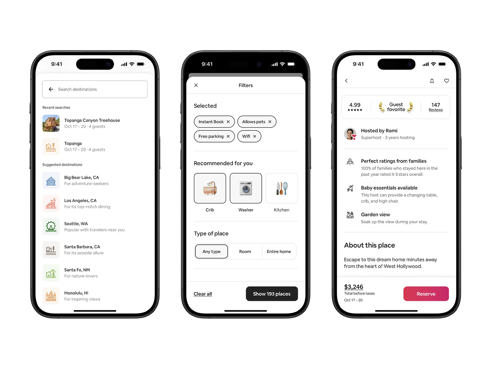 Hotel Booking App UI Design