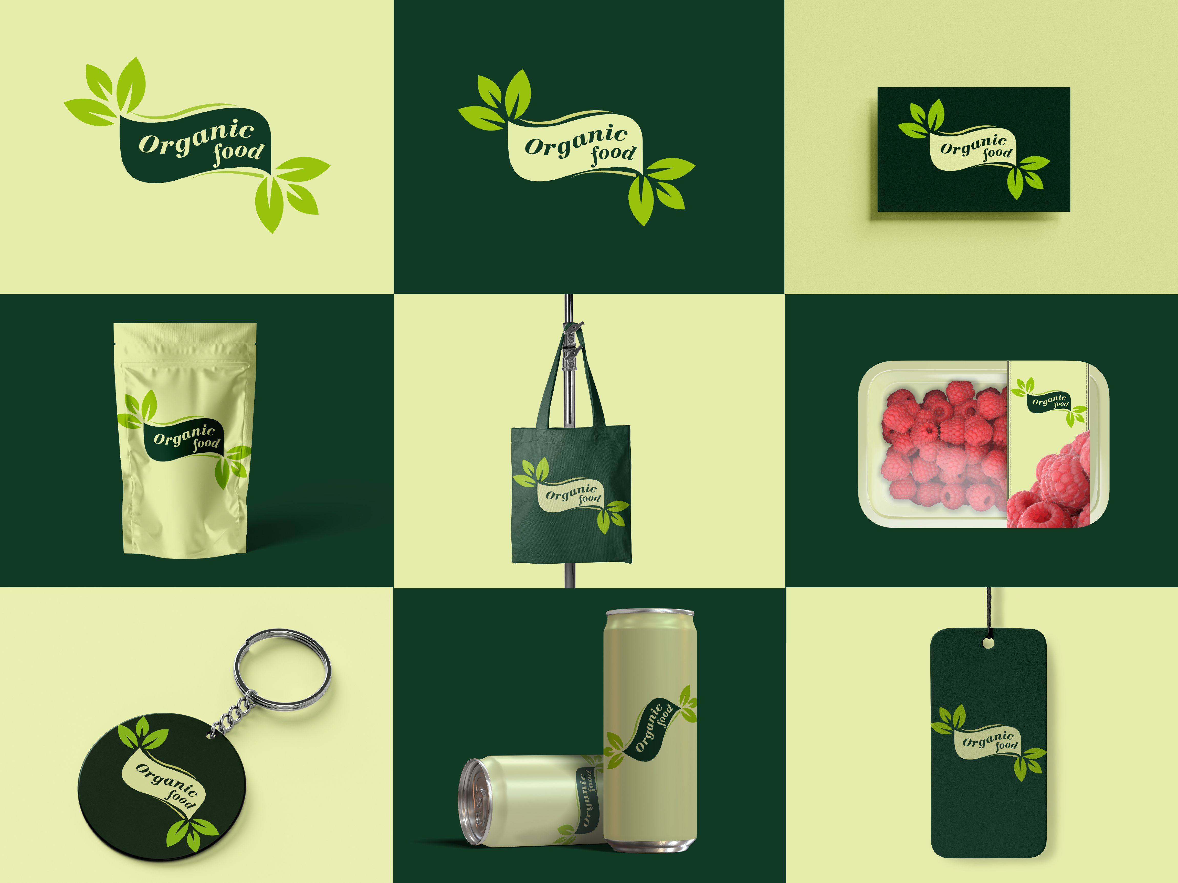 Organic Food Brand Identity Design. adobe illustrator adobe photoshop brand identity branding design eco food branding graphic design graphic designer illustrator logo logo design minimal logo modern logo organic logo