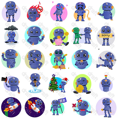 Sticker Pack Telegram(Animation) - FixedFloat