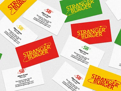 Stranger Burger branding design designer graphic graphic design graphicdesigner logo