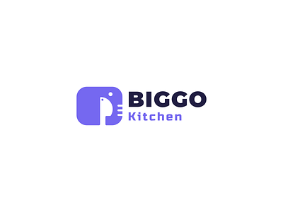 Biggo Kitchen logo concept big brand branding design graphic design illustration kitchen logo motion graphics ui ux vector