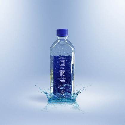 3D Product Visualization of Bottled Water